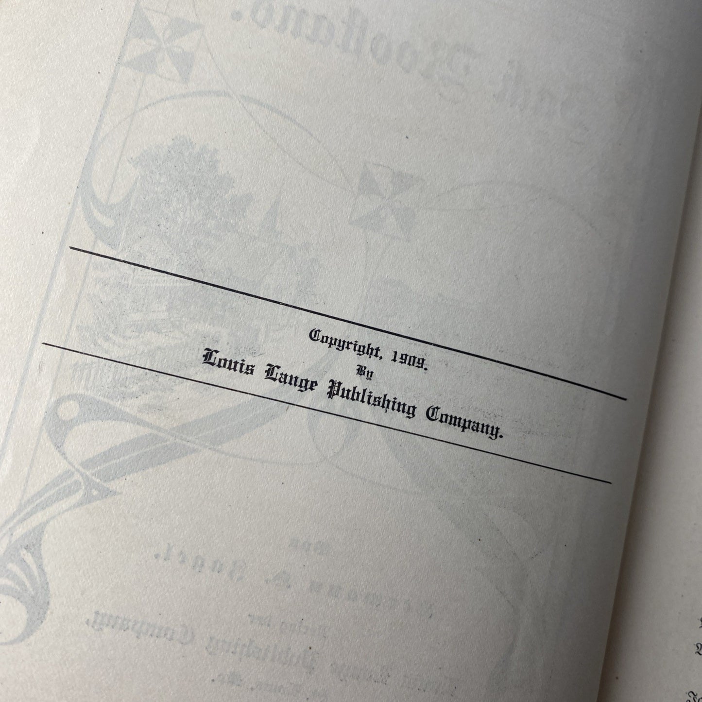 Jack Roostand 1909 Hermann Zagel Rare St Louis Published German Louis Lange