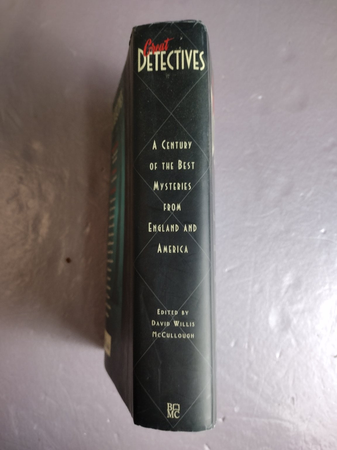 Great Detectives David Willis McCullough 1984 Anthology Mystery BOMC Hardcover