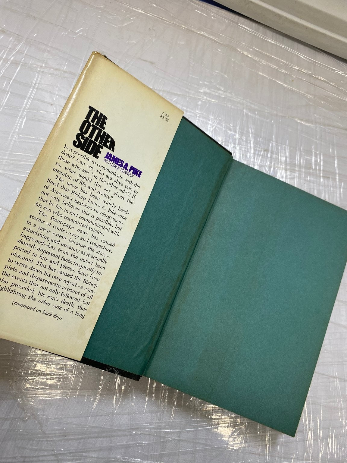 The Other Side James A. Pike 1968 First Edition Psychic Phenomena Doubleday