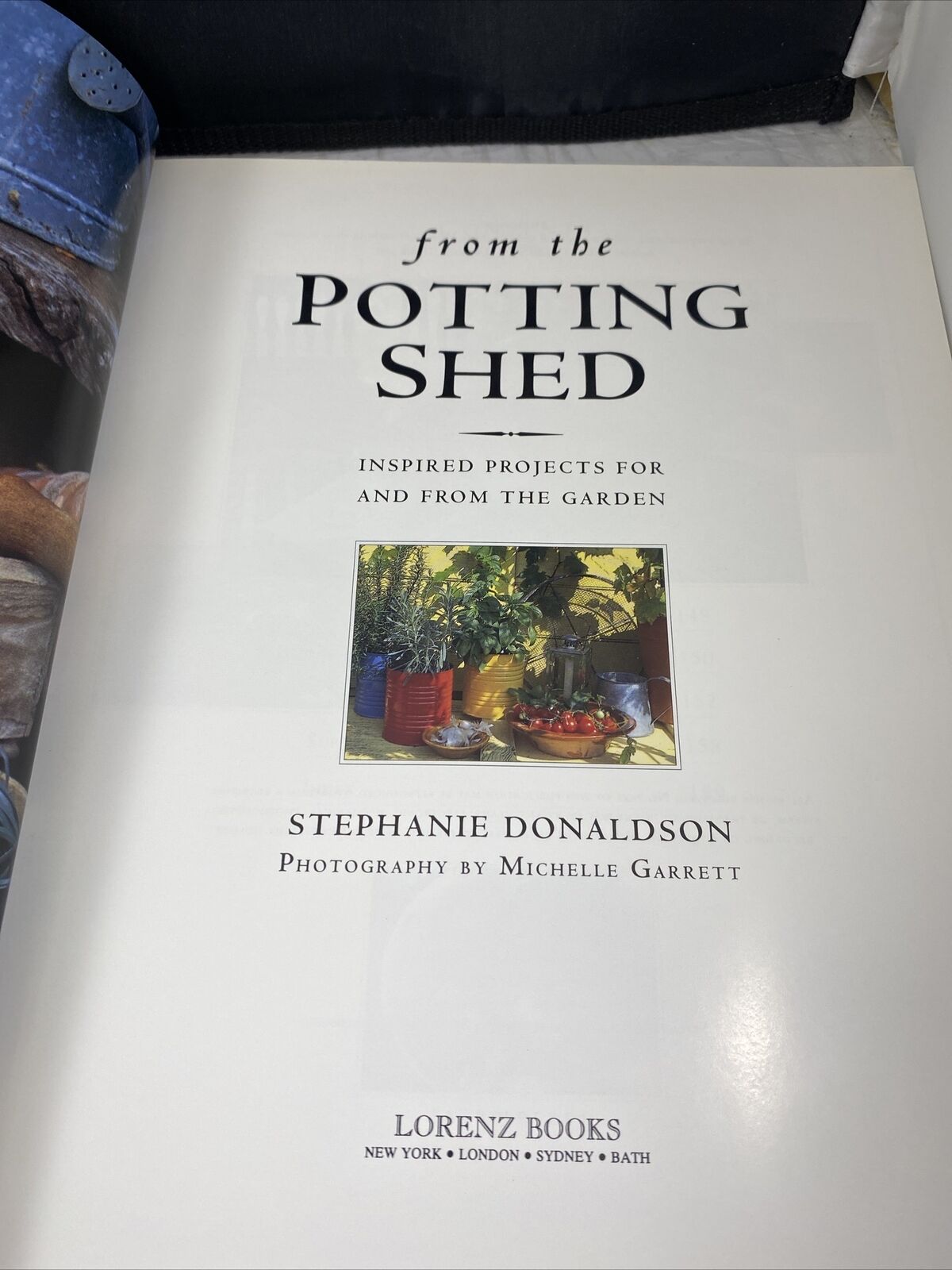 From the Potting Shed by Donaldson, Stephanie Vintage 90s Gardening Picture Book