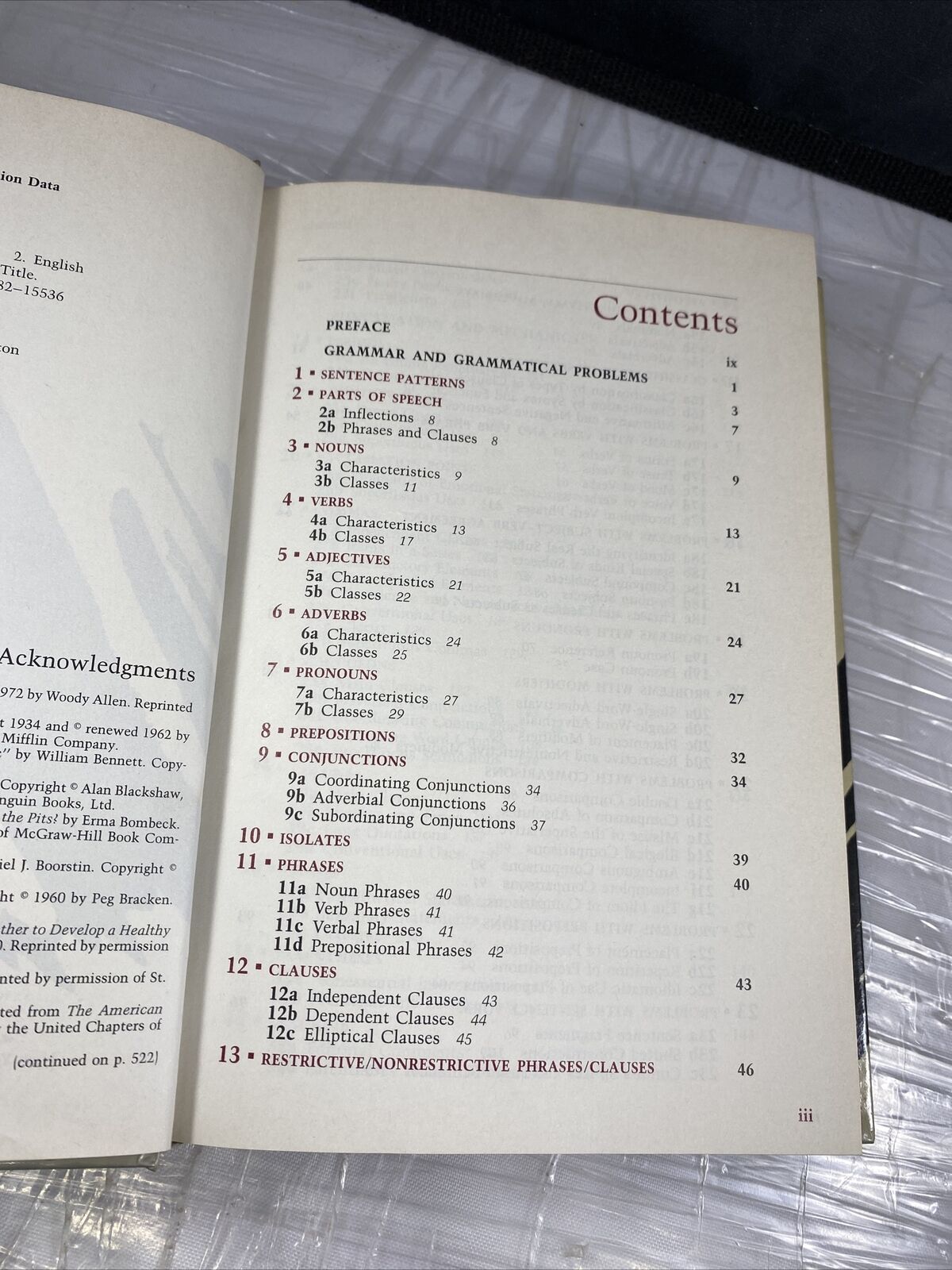C. M. Millward HANDBOOK FOR WRITERS  2nd Edition Vintage 80s Writing Textbook