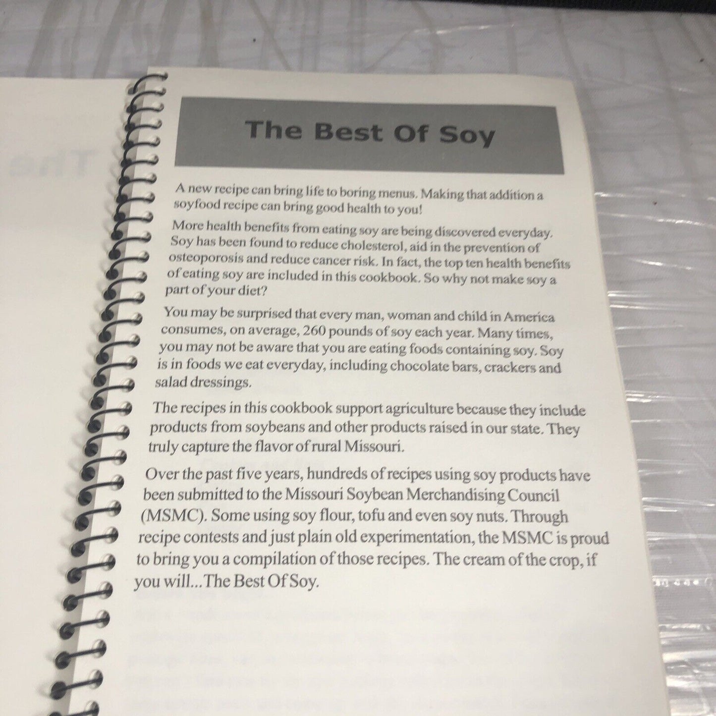 The Best of Soy Cookbook