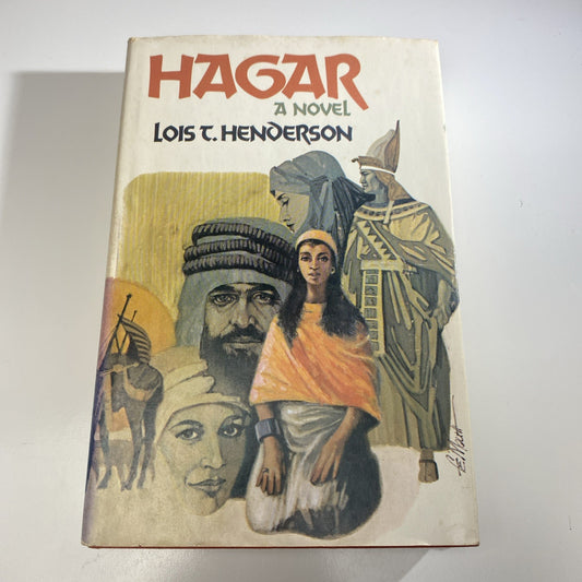 Vintage Historical FictionHagar A Novel Hardcover Book By Lois T Henderson 1978