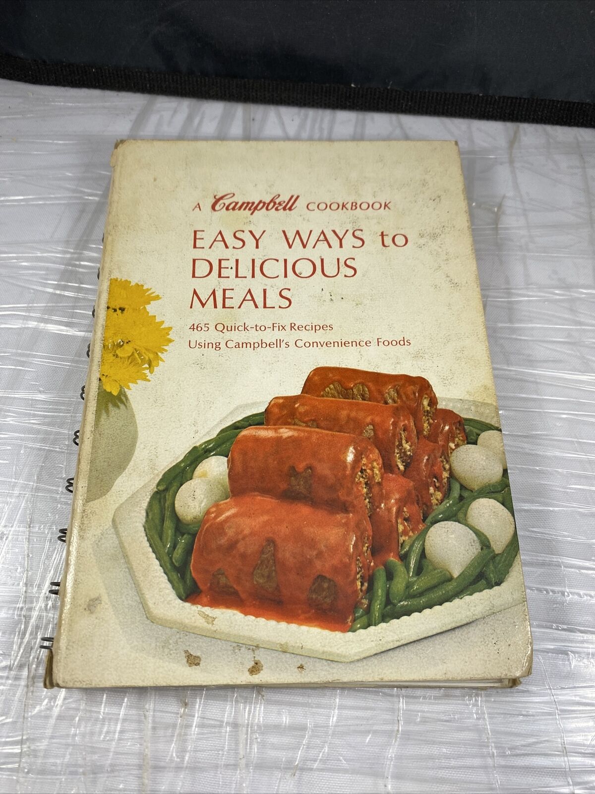 Vintage 60s Cambell Cookbook Easy Ways To Delicious Meals Cookbook Recipe Book