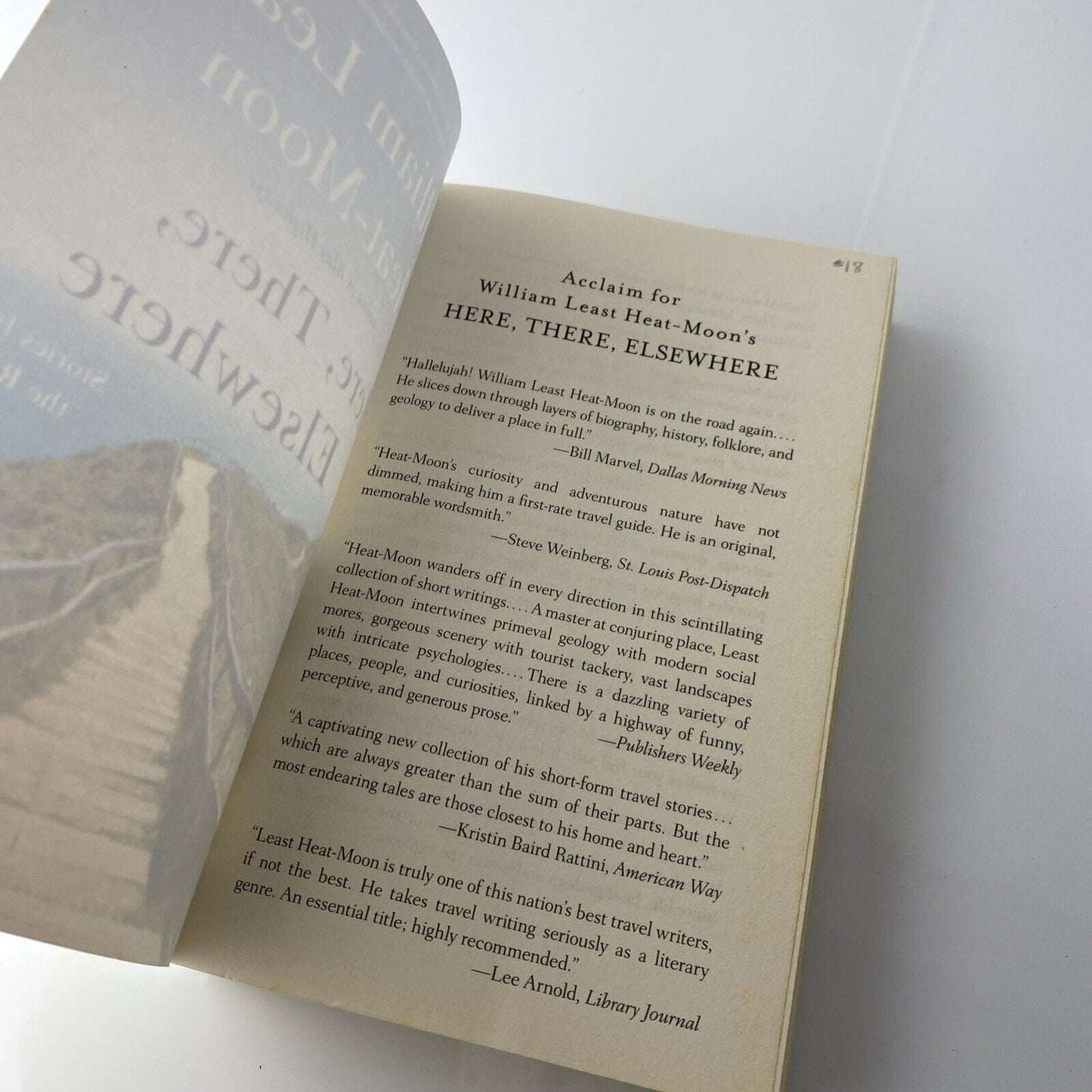 Here, There, Elsewhere : Stories from the Road William Least Heat Paperback