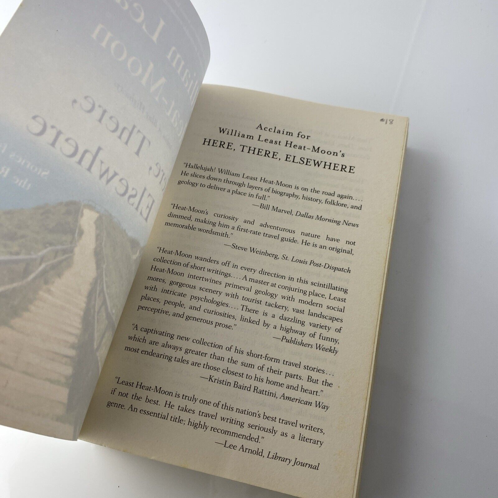 Here, There, Elsewhere : Stories from the Road William Least Heat Paperback