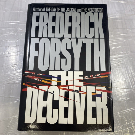Frederick Forsyth The Deceiver HBDJ 1st BCE Unread VG Unmarked