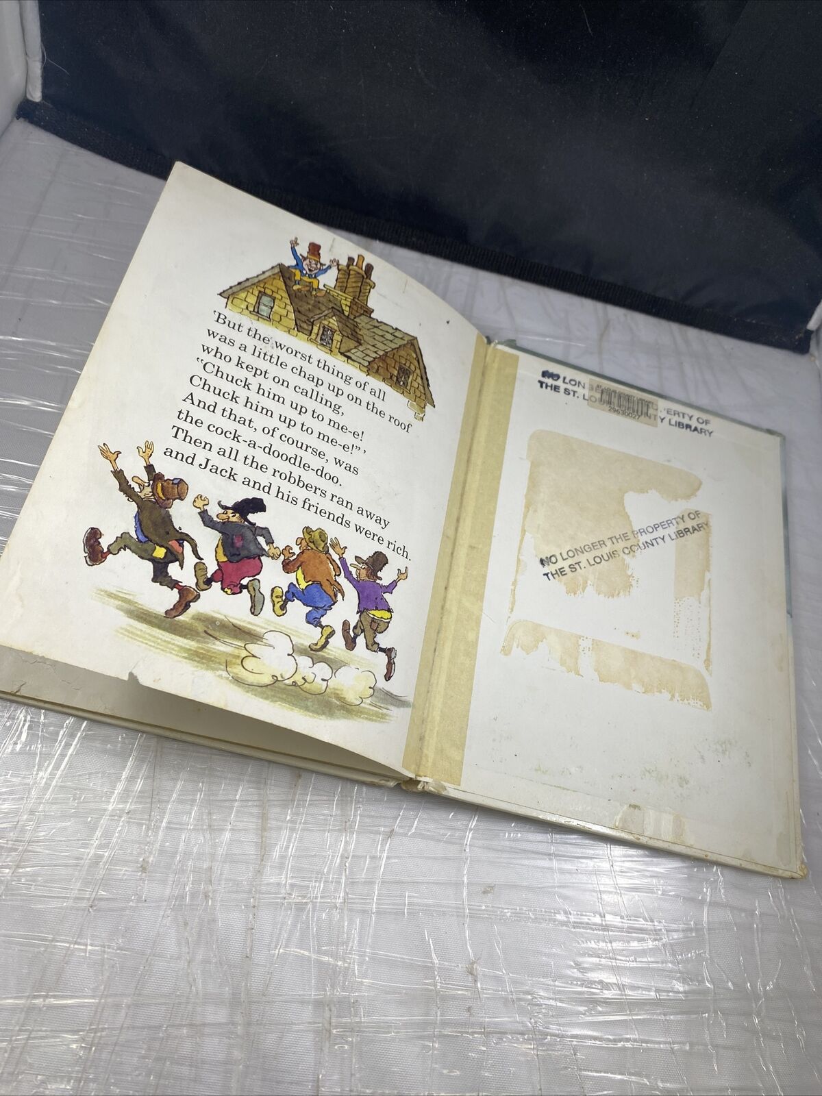 Jack and the Robbers By Jill Bennett, Val Biro. Rare Vintage Kids Book