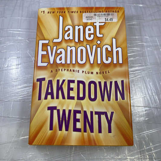 Takedown Twenty  by Janet Evanovich  2013  hardcover Good Condition Novel