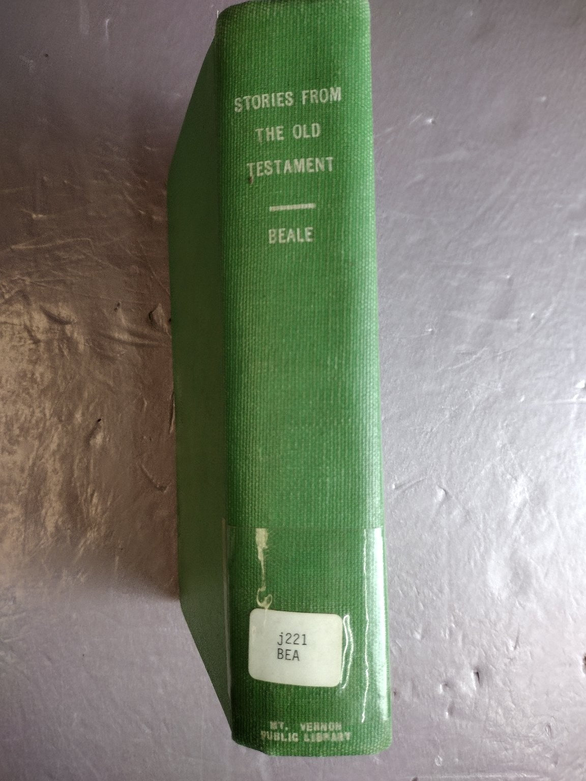 Stories from the Old Testament FOR CHILDREN Beale 1916 Illustrated Duffield