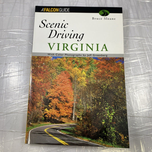 Scenic Driving Virginia - Paperback, by Sloane Bruce - Very Good