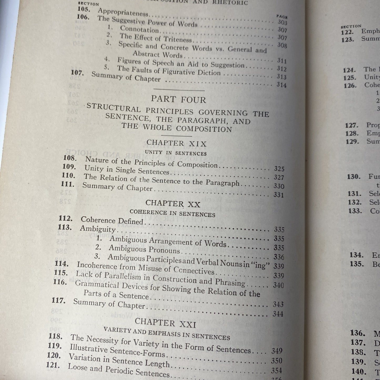 New Composition and Rhetoric Antique English Writing School Book 1911 Hardcover)