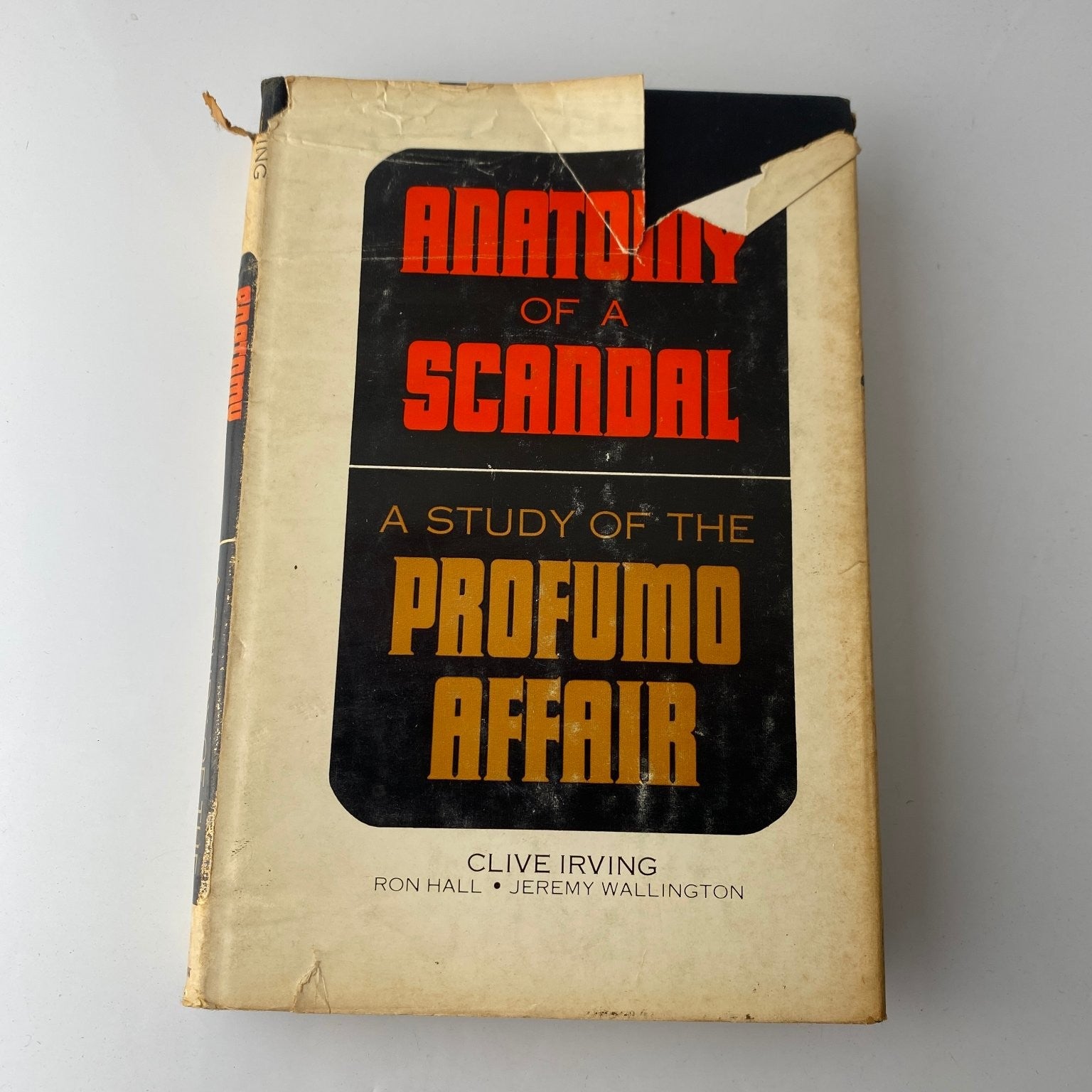 Anatomy of a Scandal Irving 1963 First Edition Profumo Affair History rare book