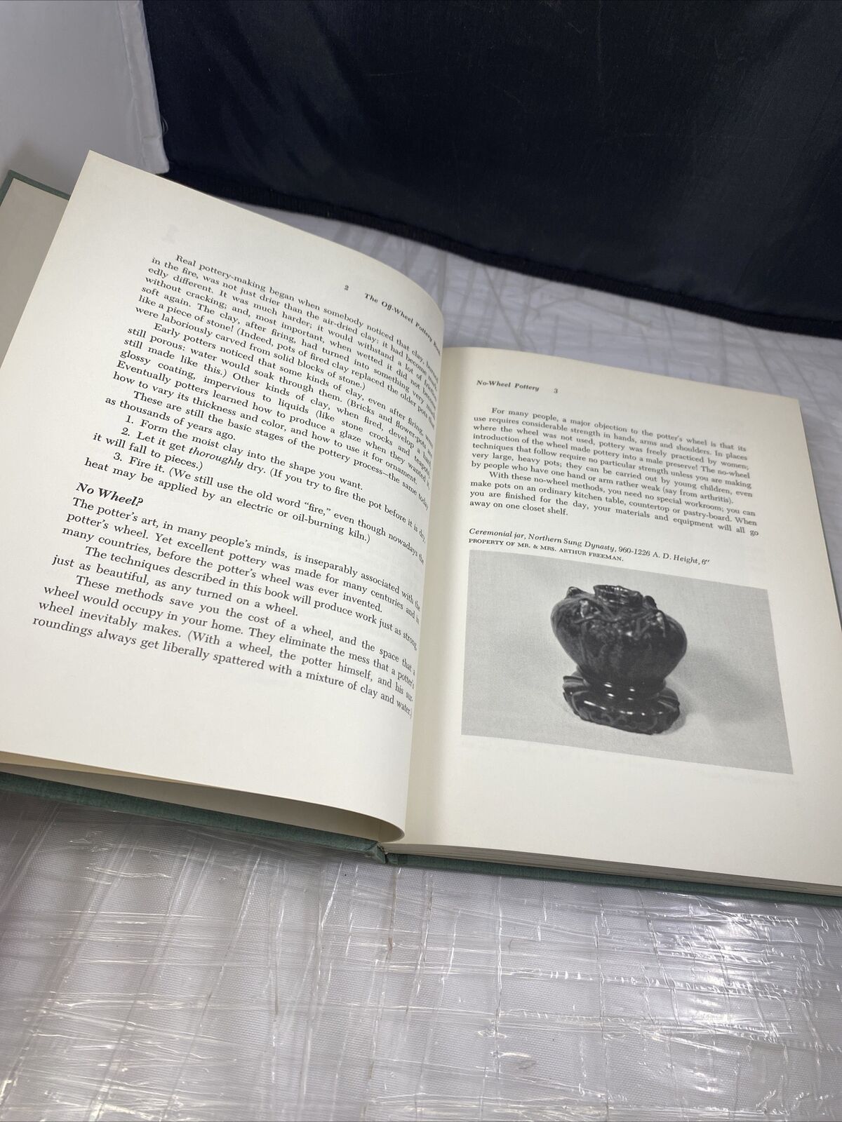 The Off-Wheel Pottery Book by Ida Claire Larden &  Raymond Hull Vintage Ceramics