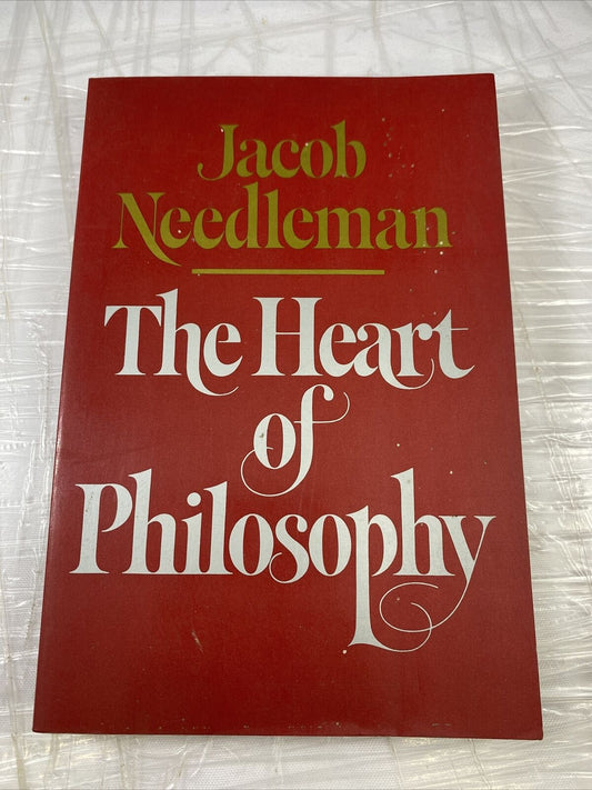 The Heart of Philosophy Hardcover Jacob Needleman Rare Self Help Paperback