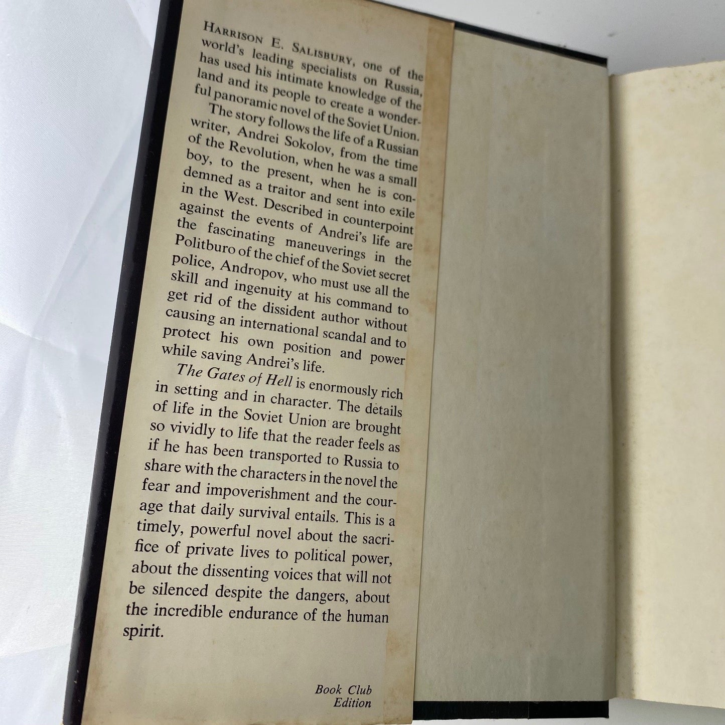 The Gates of Hell Harrison E Salisbury 1975 Book Club Edition Random House