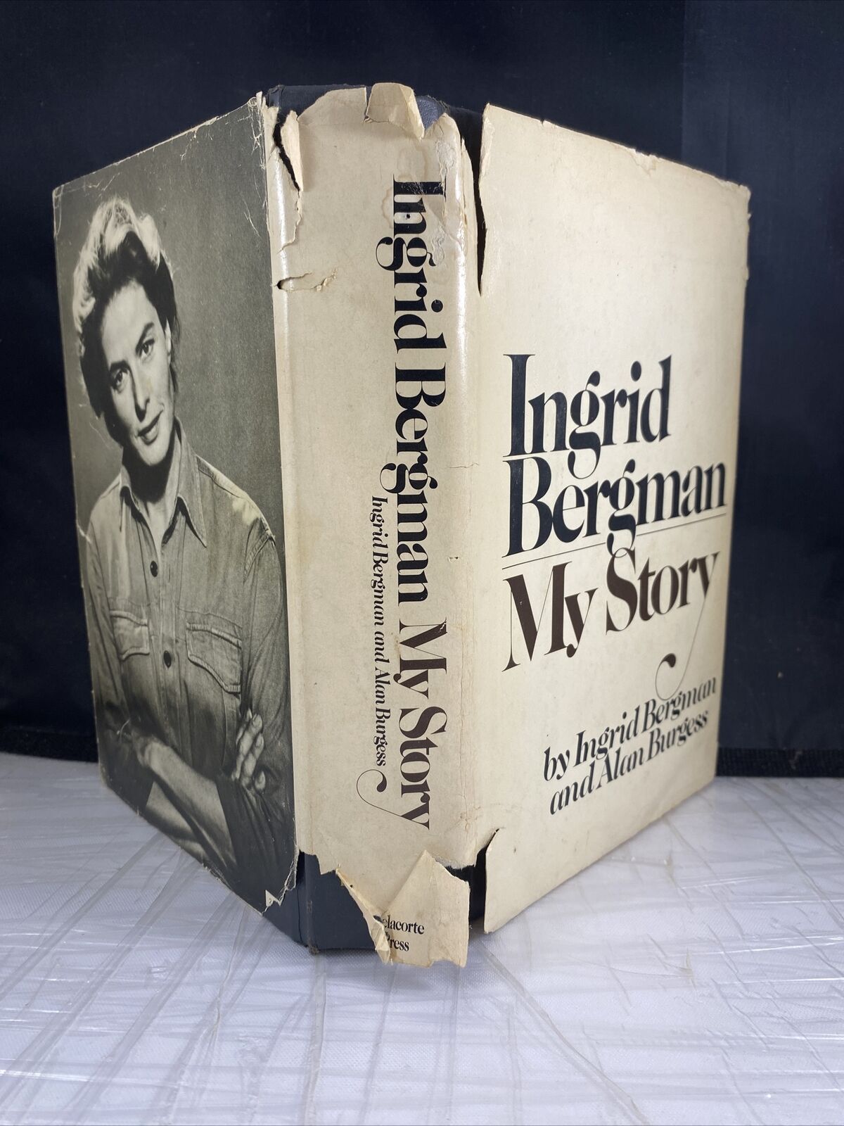 Ingrid Bergman: My Story by Burgess, Alan Hardback Book Club Edition Vintage