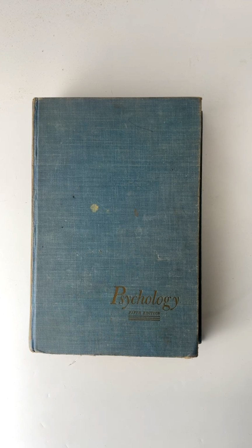 VINTAGE Psychology Robert S. Woodworth Donald G. Marquis 5th Edition 1952