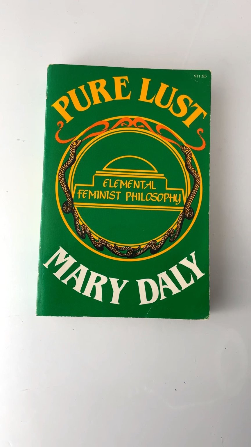 Pure Lust Mary Daly 1984 Elemental Feminist Philosophy Paperback