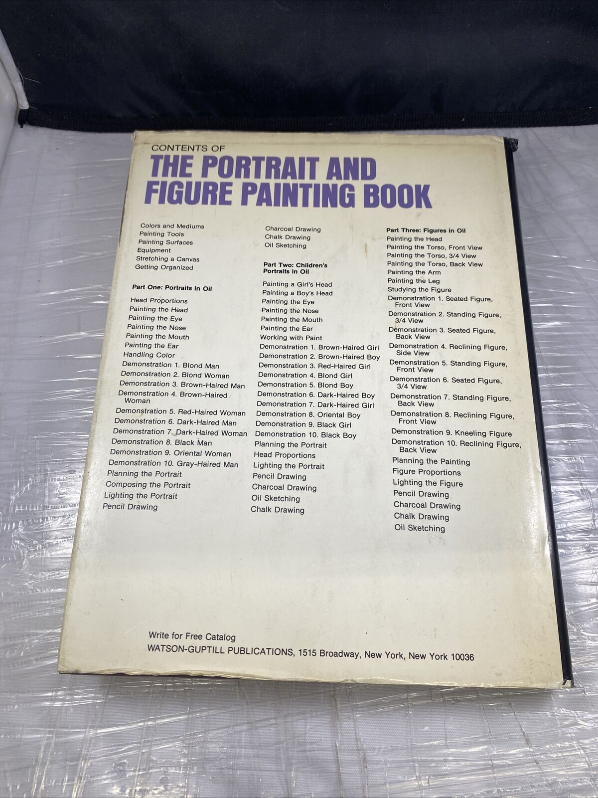 The Portrait and Figure Painting Book Hardcover Wendon Blake Vintage Art Book