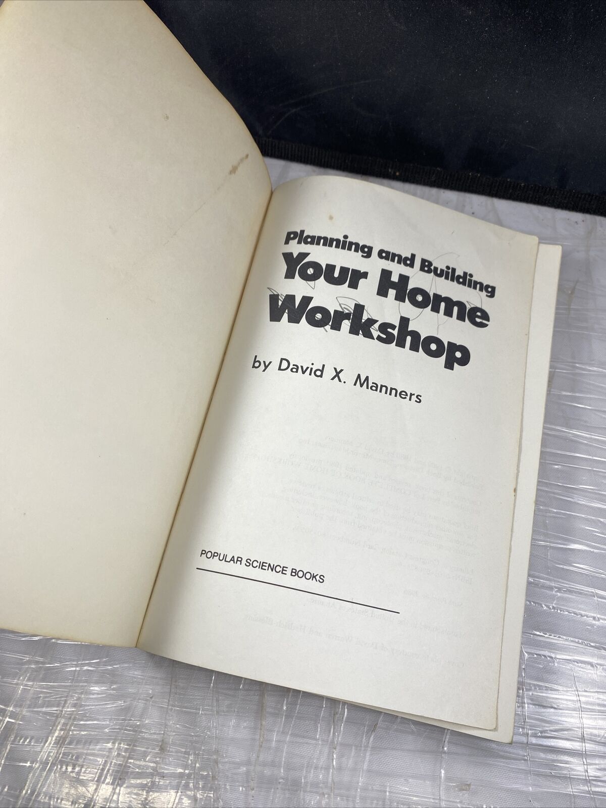 Build Your Own Home Workshop by David Manners Pop Sci 80s DIY Planning Executing