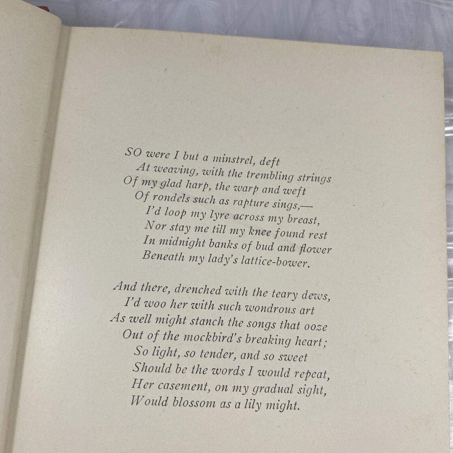 Love Lyrics James Whitcomb Riley 1905 Antique worn Poetry Book With Pictures