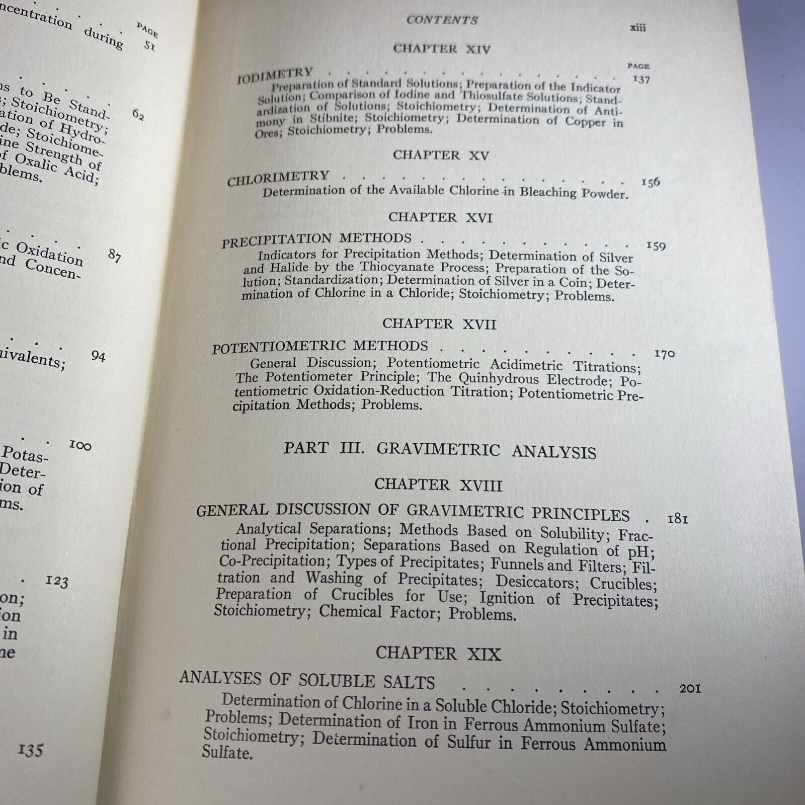 Talbot's Quantitative Chemical Analysis by Leicester F. Hamilton 1930s Textbook