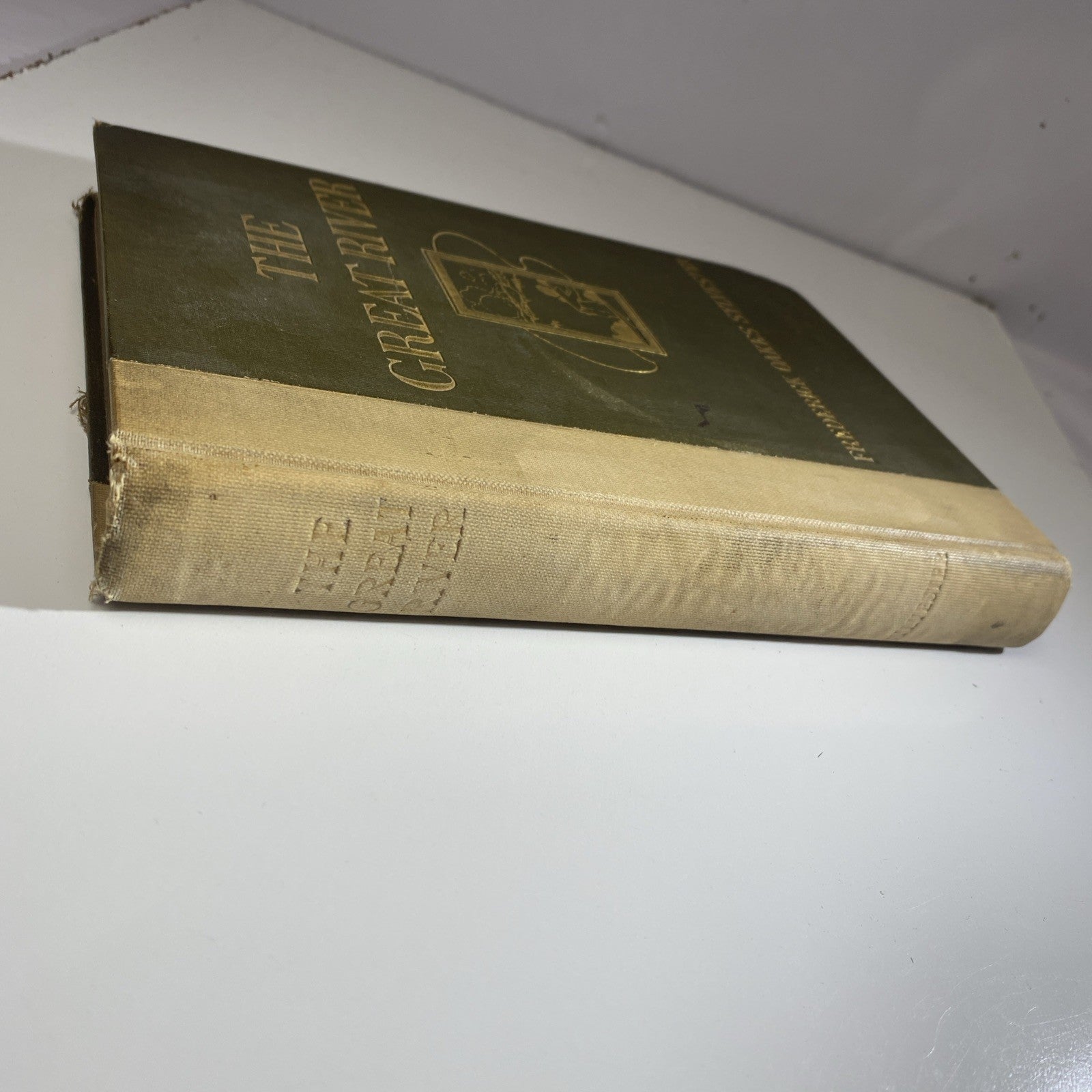 Rare Poetry Book W/ Photos THE GREAT RIVER: FREDERICK OAKES SYLVESTER- 1st Print