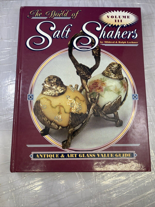 The World of Salt Shakers Antique & Art Glass Value Guide Vol. 3 Mildred Lechner