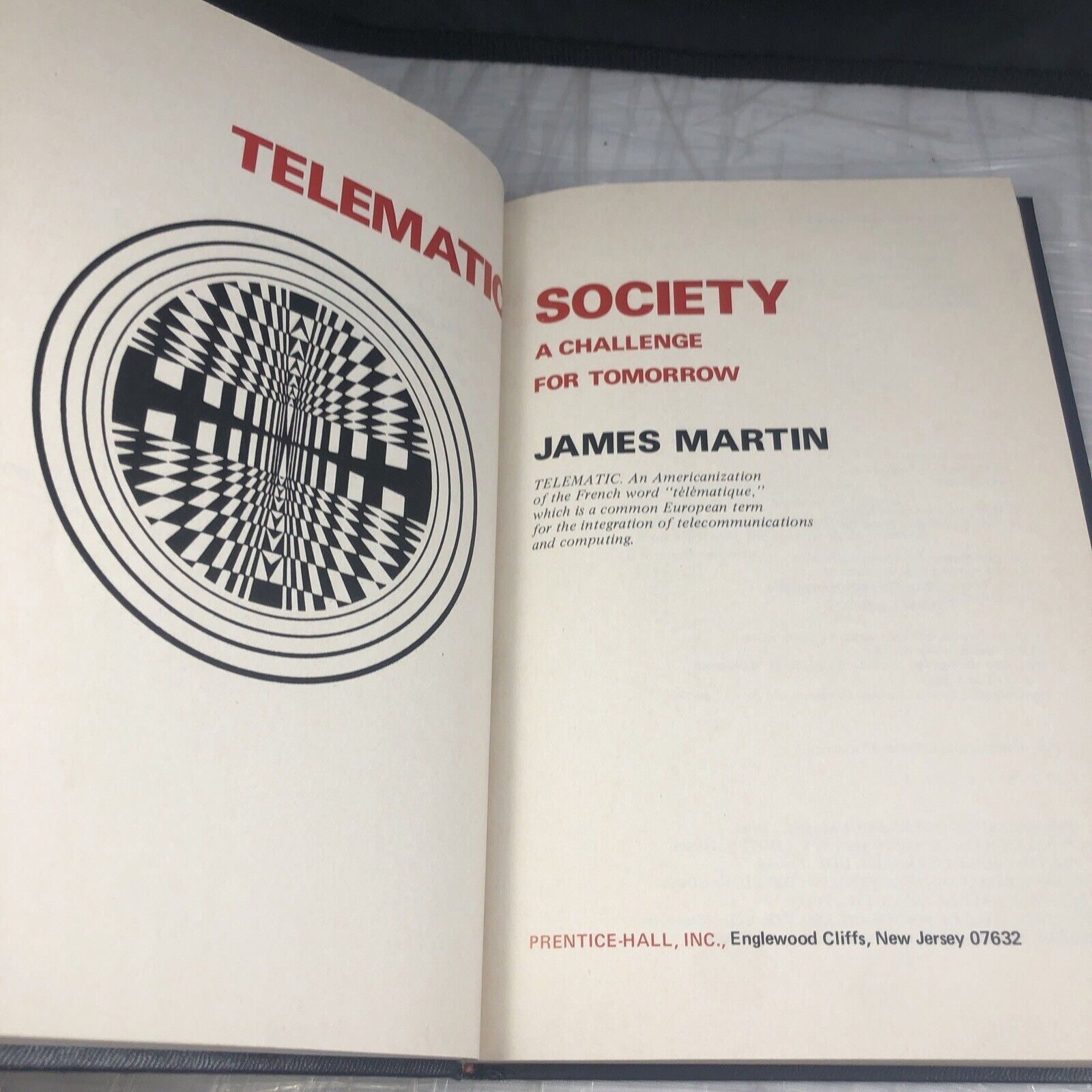 The Telematic Society : A Challenge for Tomorrow Hardcover James