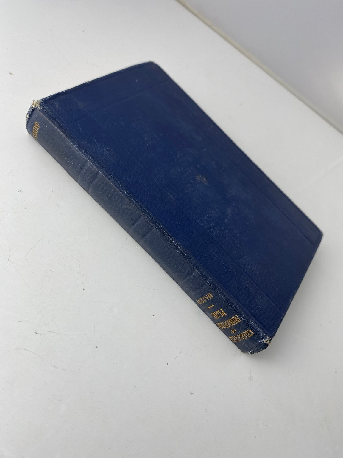 Characters of Shakespeare's Plays Hazlitt 1929 World's Classics Oxford Press