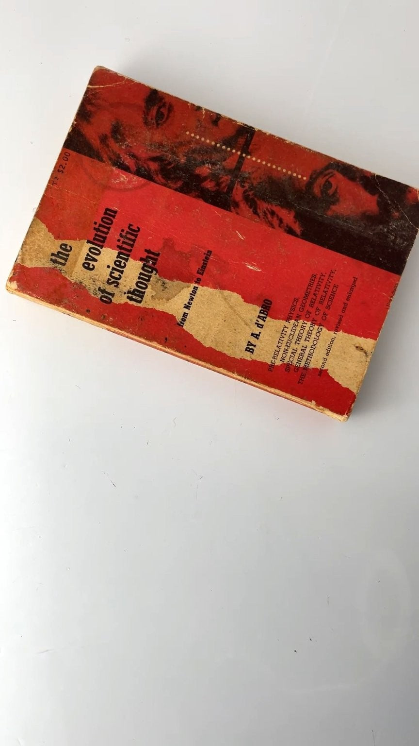 The Evolution of Scientific Thought by A. d'Abro 2nd Ed 1950 Physics