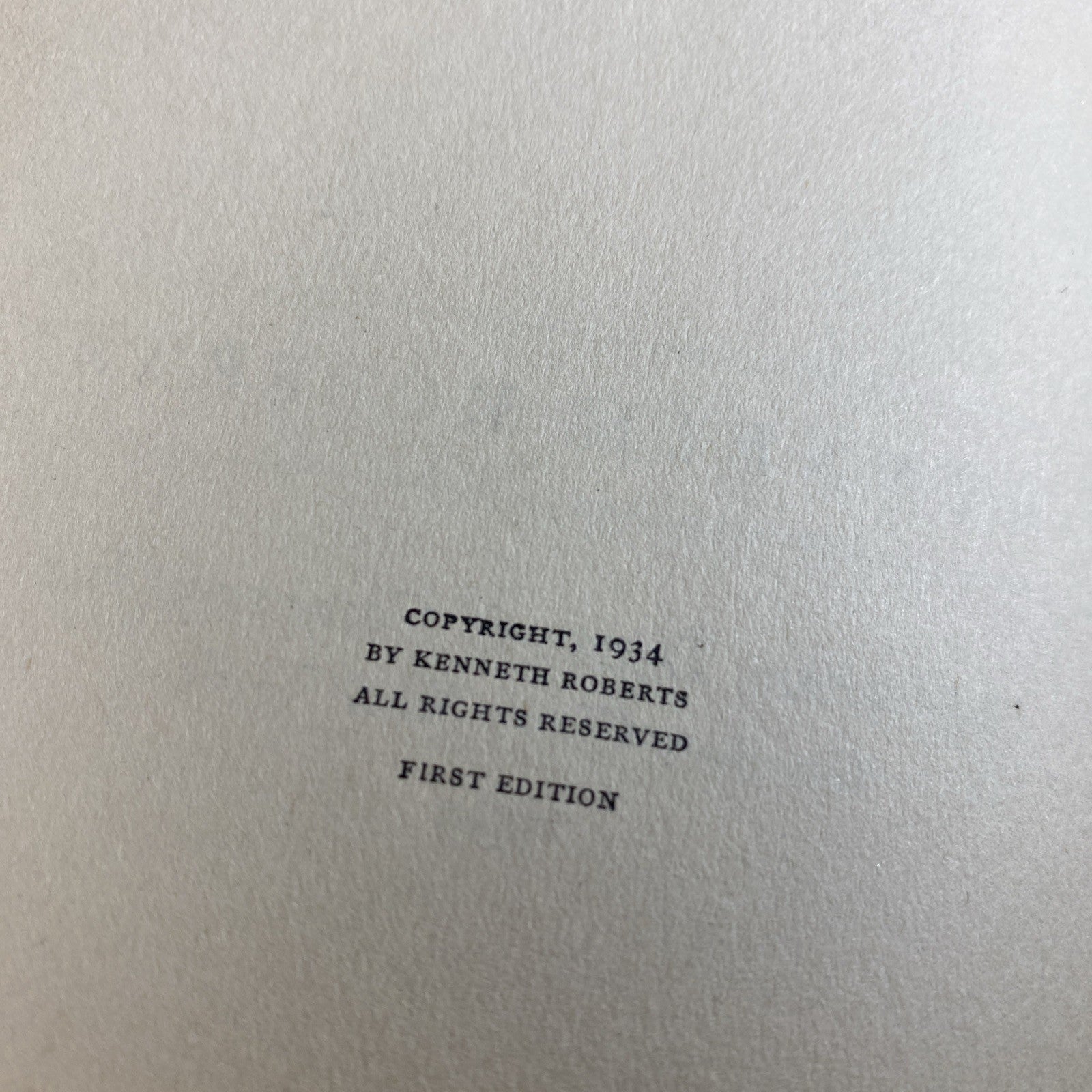 Captain Caution By Kenneth Roberts ~ First Edition & Print ~ Vintage 1934 HCDJ
