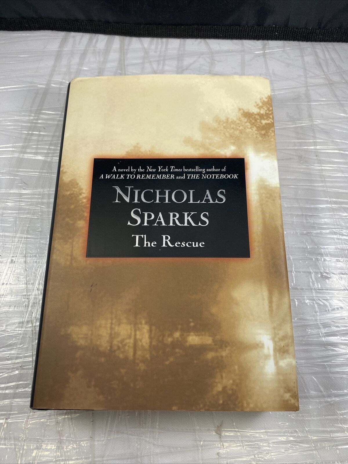 The Rescue by Nicholas Sparks (2000, Hardcover) Best Seller Romance Love Story