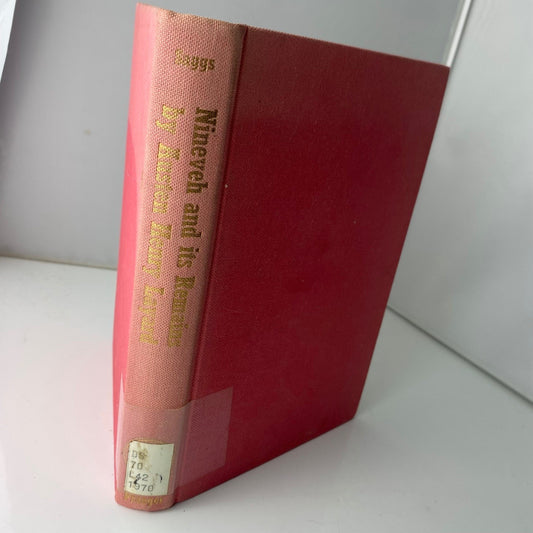 Nineveh and Its Remains Saggs 1970 First Edition Archaeology Praeger