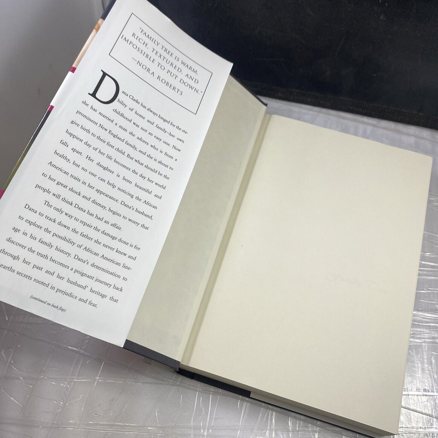 Family Tree - Barbara Delinsky (2007, Hardcover, Dust Jacket) Book Club Ed Good