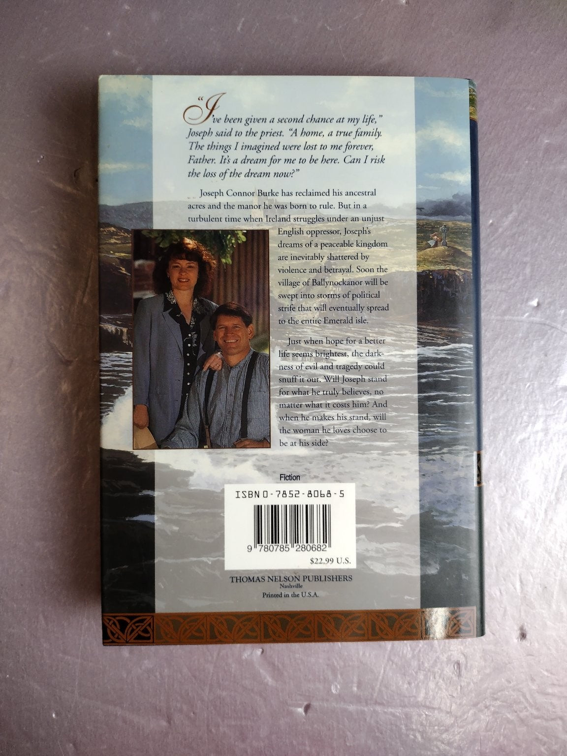 Of Men & Of Angels Bodie & Brock Thoene 1996 The Galway Chronicles Novel Thomas
