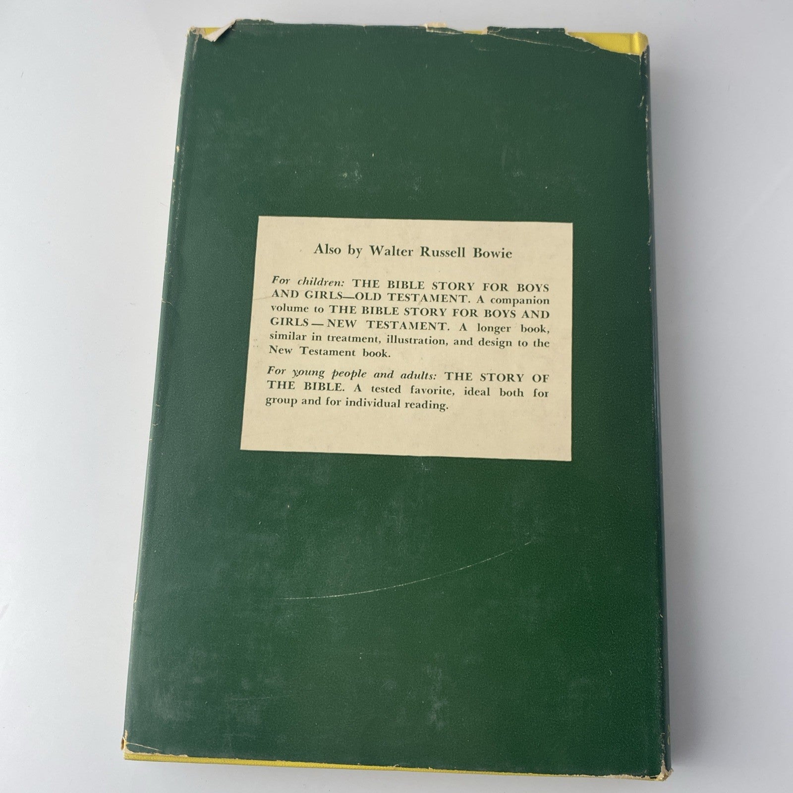 The Bible Story For Boys And Girls By Walter Russell Bowie 1951 New Testament