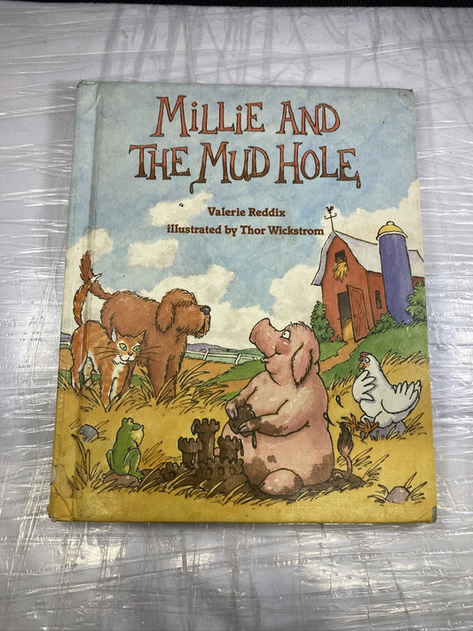 Millie and the Mud Hole First Edition Print Vintage Kids Illustrated Book Ex Lib