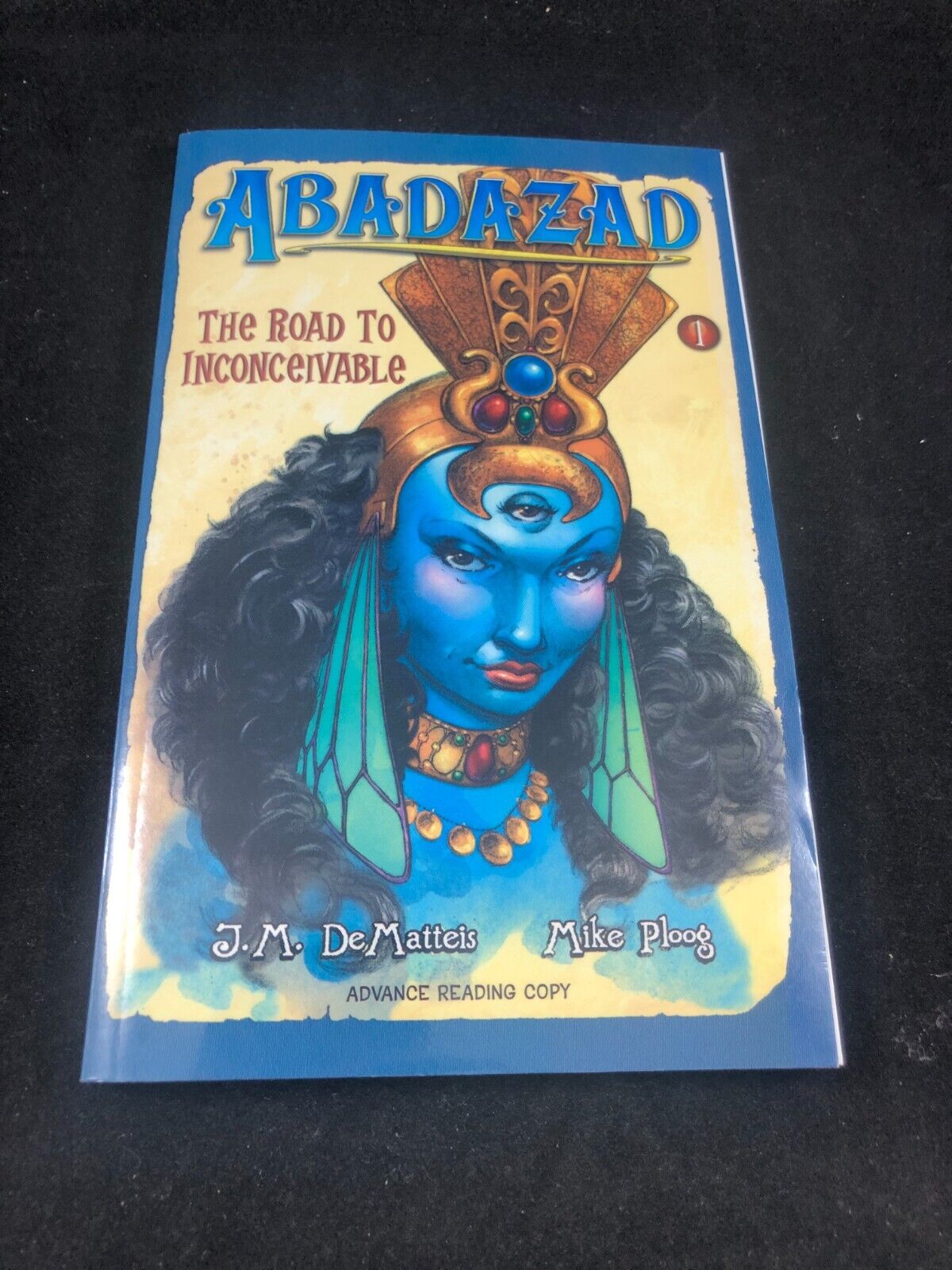 GALLERY PROOF RARE Abadazad Road to Inconceivable GN JM DeMatteis Mike Ploog