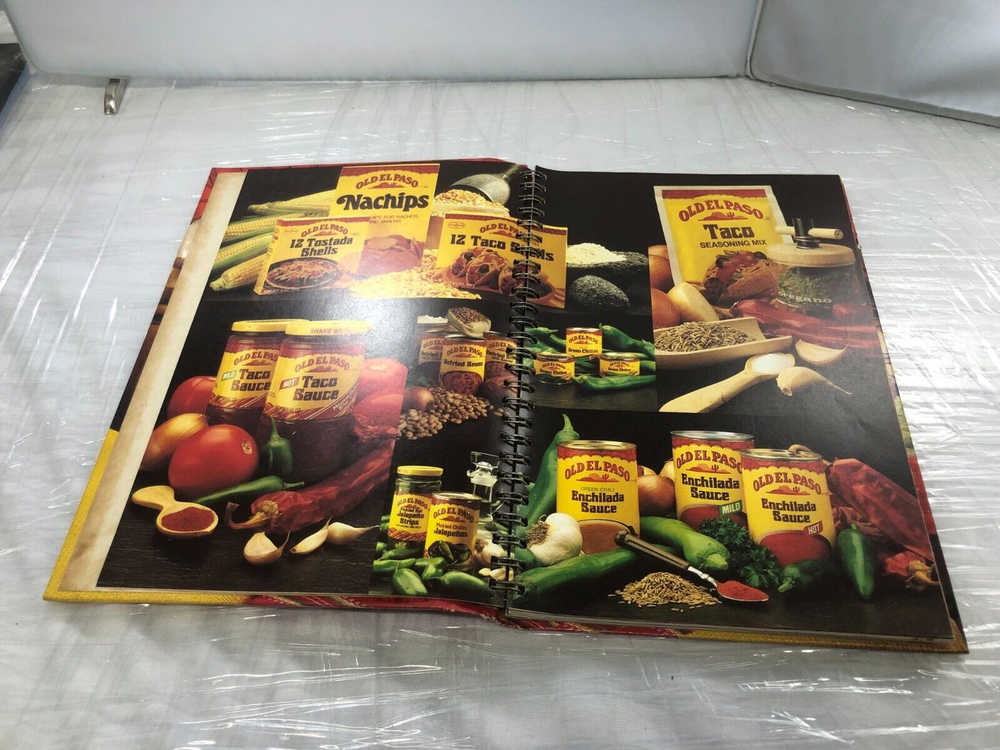 Old El Paso  "Sun Country Mexican Cookbook II" - HC, Spiral, 1981, Recipes, Food