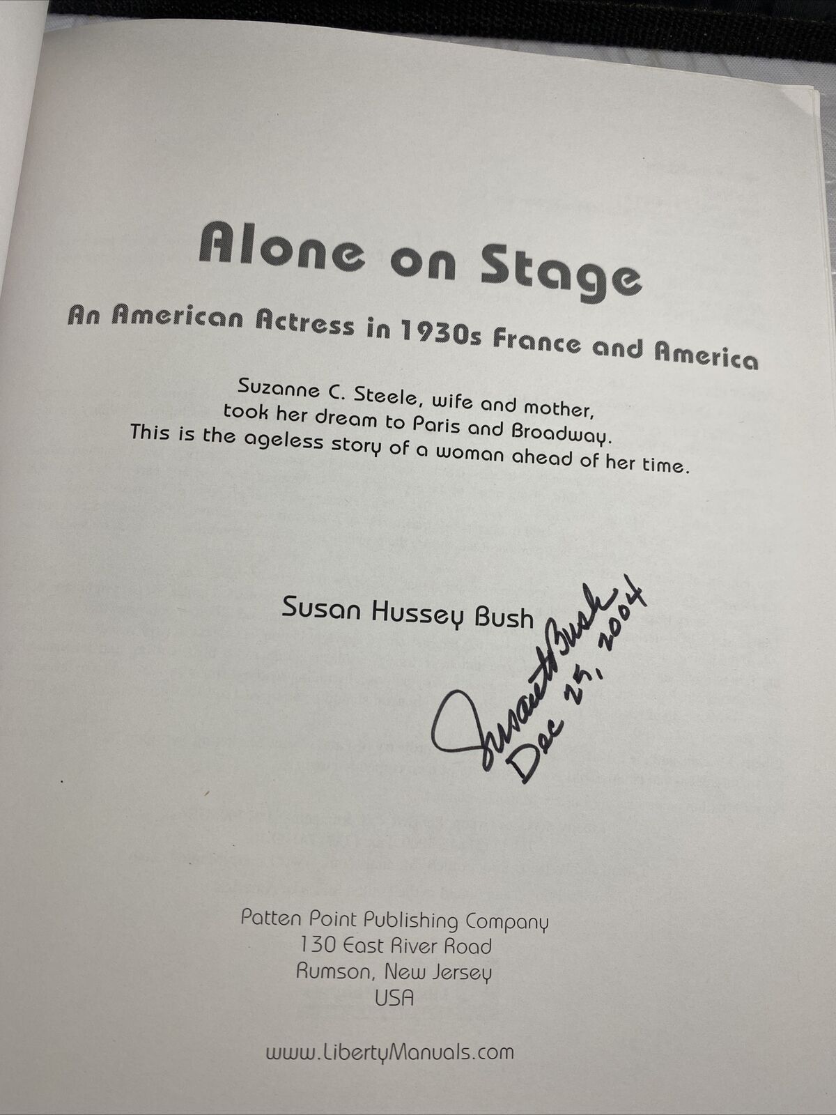 Alone On Stage French American Actress Biography Signed School For Wives CD