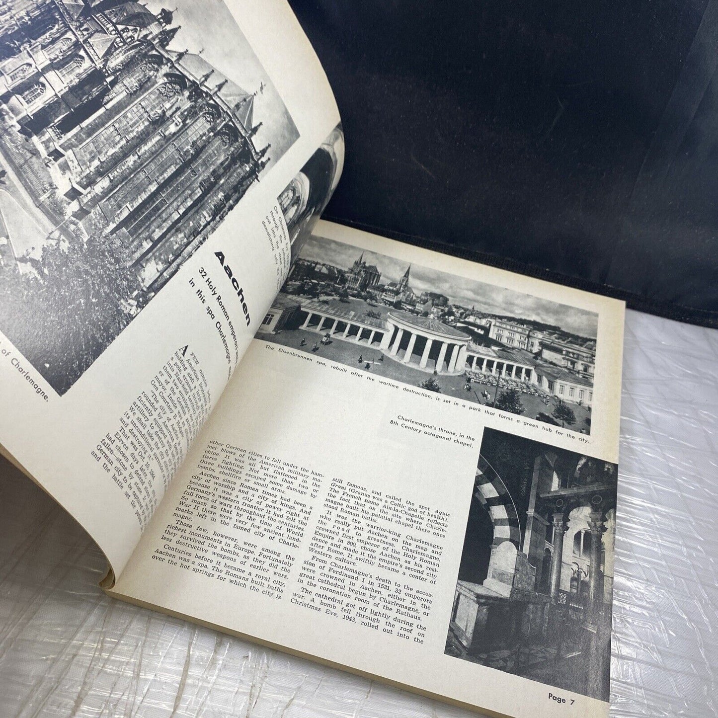 Cities Of Germany, A Stars And Stripes Publication Vintage 60s Travel Book Photo
