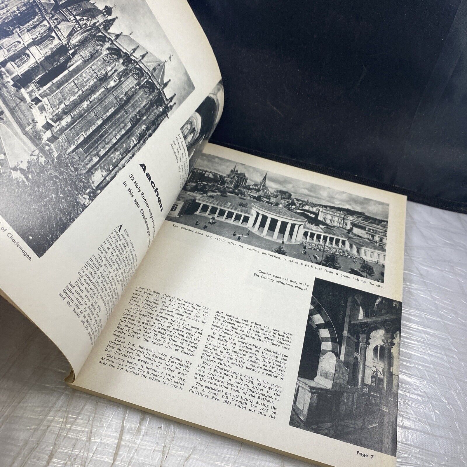 Cities Of Germany, A Stars And Stripes Publication Vintage 60s Travel Book Photo