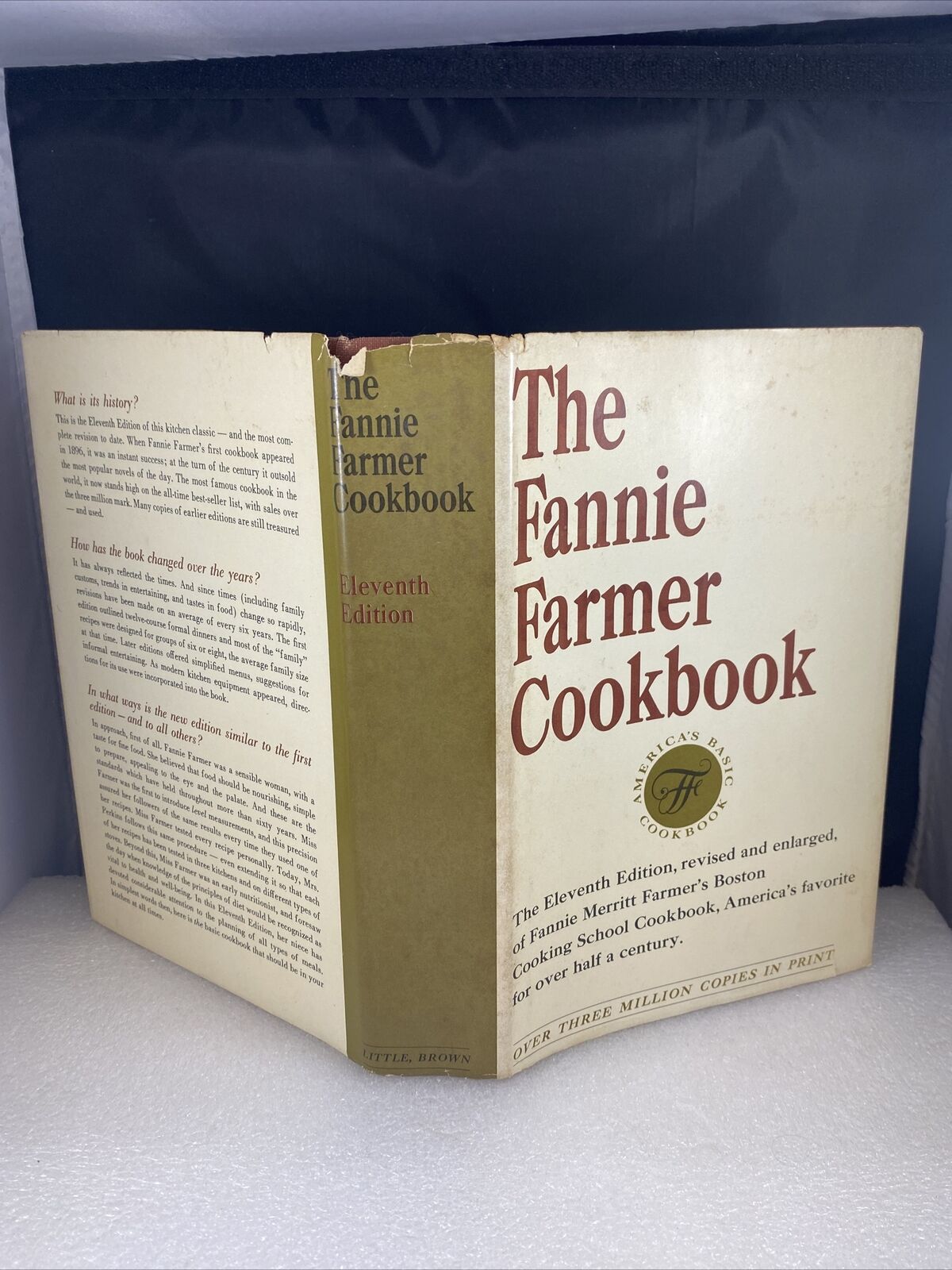 The Fanny Farmer Cookbook 11th Eleventh Edition Revised Enlarged 1965