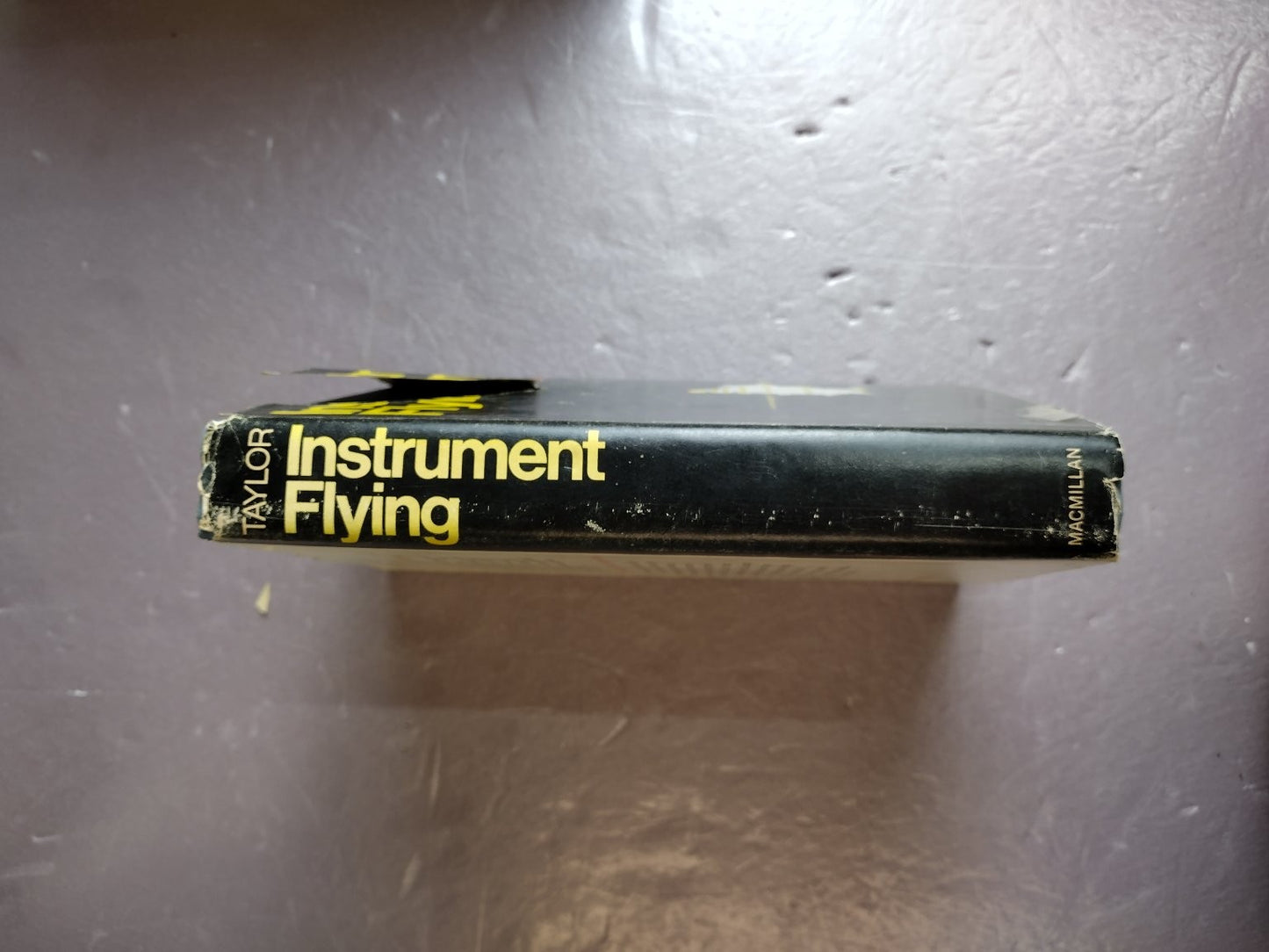 Instrument Flying Richard L. Taylor 1972 Aviation IFR Pilot Guide Macmillan