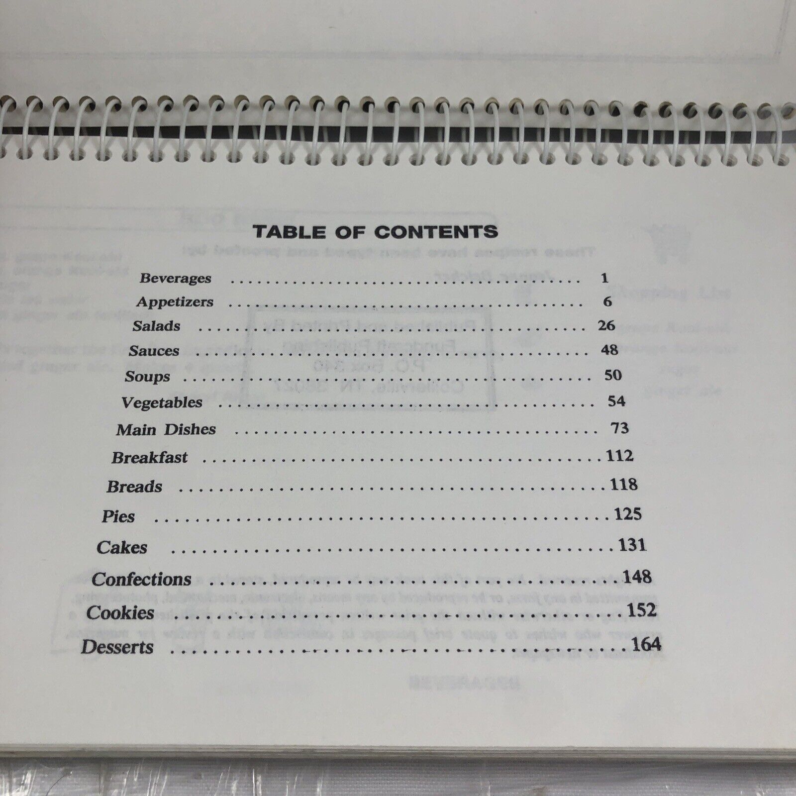 St. Peter’s Evangelical Church U.C.C Youth Groups Vintage Church Cookbook