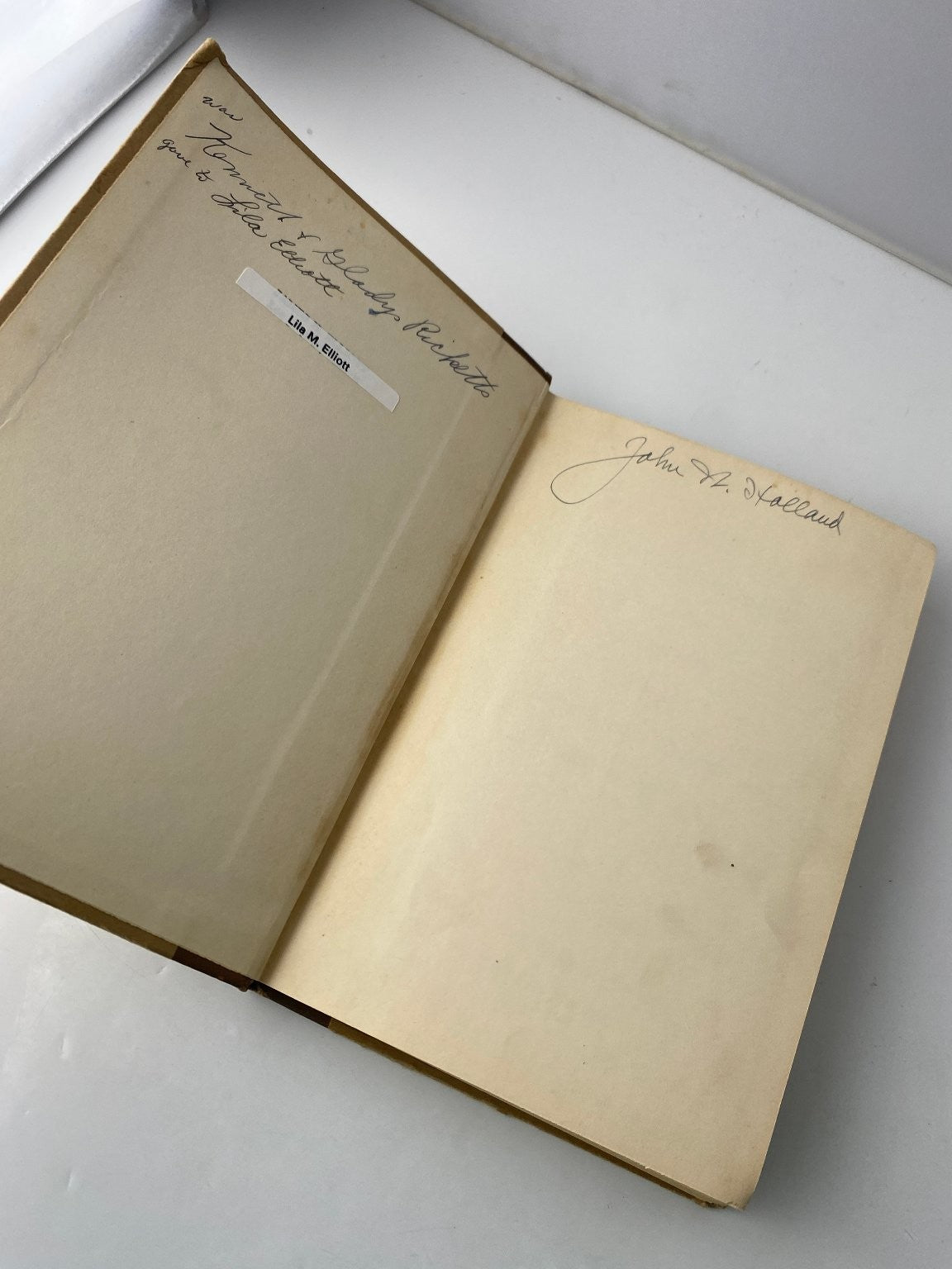 Great Friendship & Other Sermons Dr. John W. Holland 1942 Signed Prairie Press