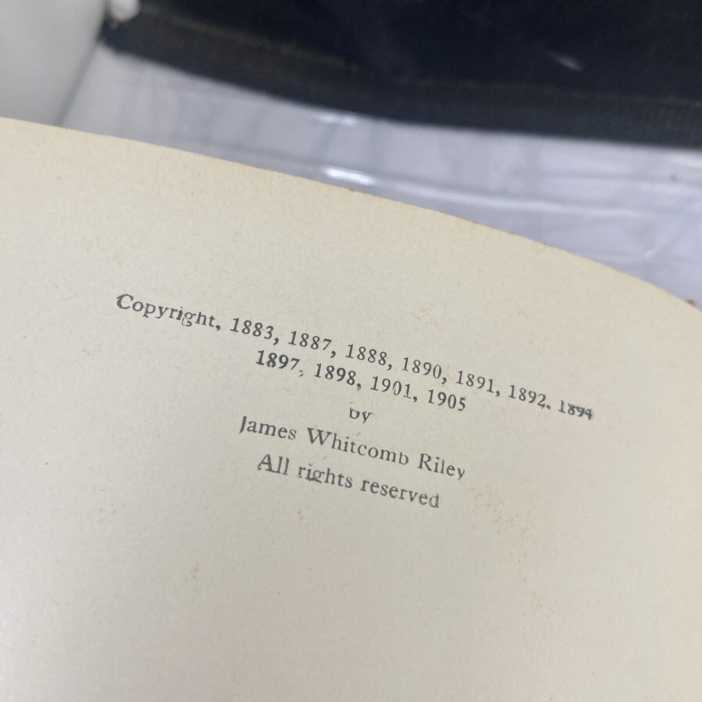 Love Lyrics James Whitcomb Riley 1905 Antique worn Poetry Book With Pictures