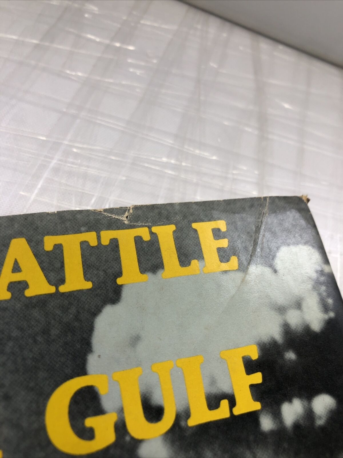 Vintage War Book THE BATTLE OF LEYTE GULF:  WWII  :  BY ADRIAN STEWART HCDJ 1979